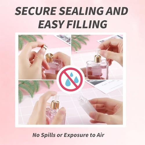 24pcs Perfume Dispenser Pump Refill Tool for Travel Refillable Atomizer Spray