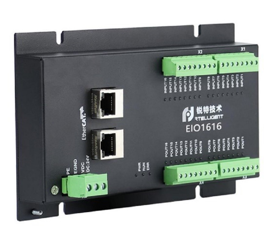 EIO1616 Ethercat lO Module 16 NPN Common Input Cathode Output Ports Controller