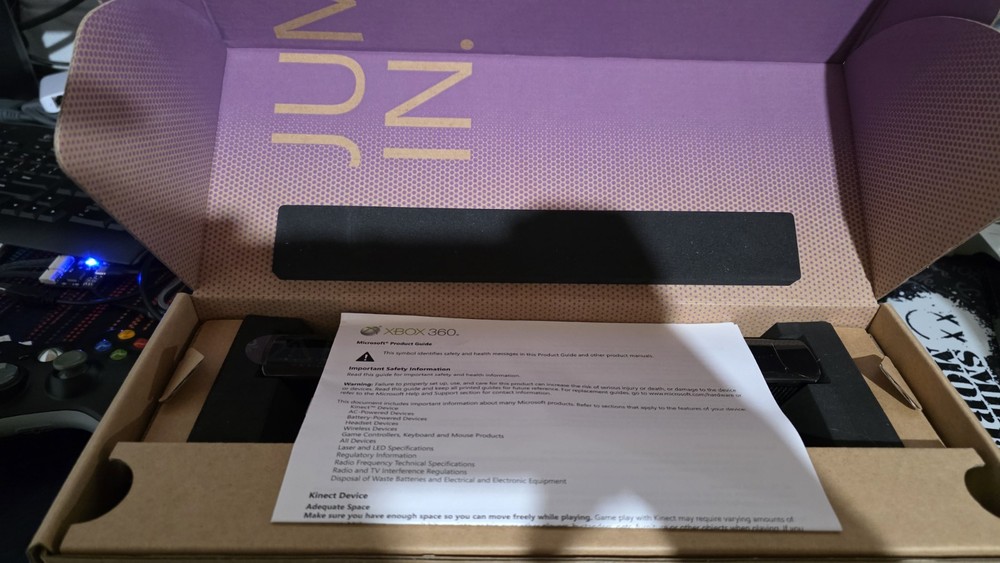 Xbox 360 Kinect Sensor Dev Debug XDK In Box with Manual