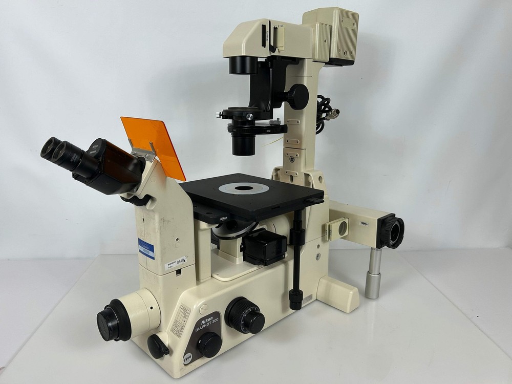 Nikon Diaphot 300 Inverted Phase Contrast Microscope *Untested*