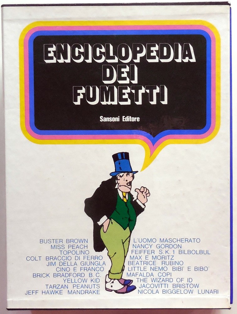 1970 SAMSONI 5 VOLUME ENCYCLOPEDIA COMICS BOX SET