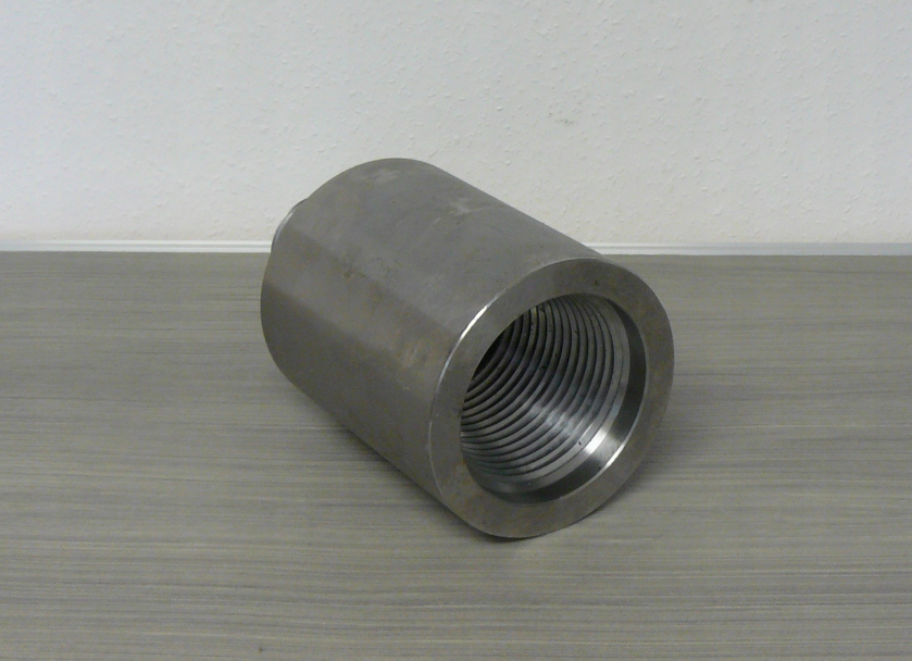 API 2 3/8" x 2 3/8" PIN-BOX CONICAL PIPE THREAD