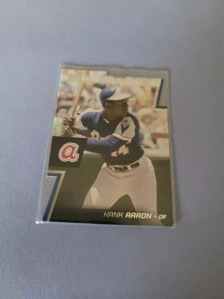 !!!     HANK AARON  TOPPS   BASEBALL  INSERT CARD  $$