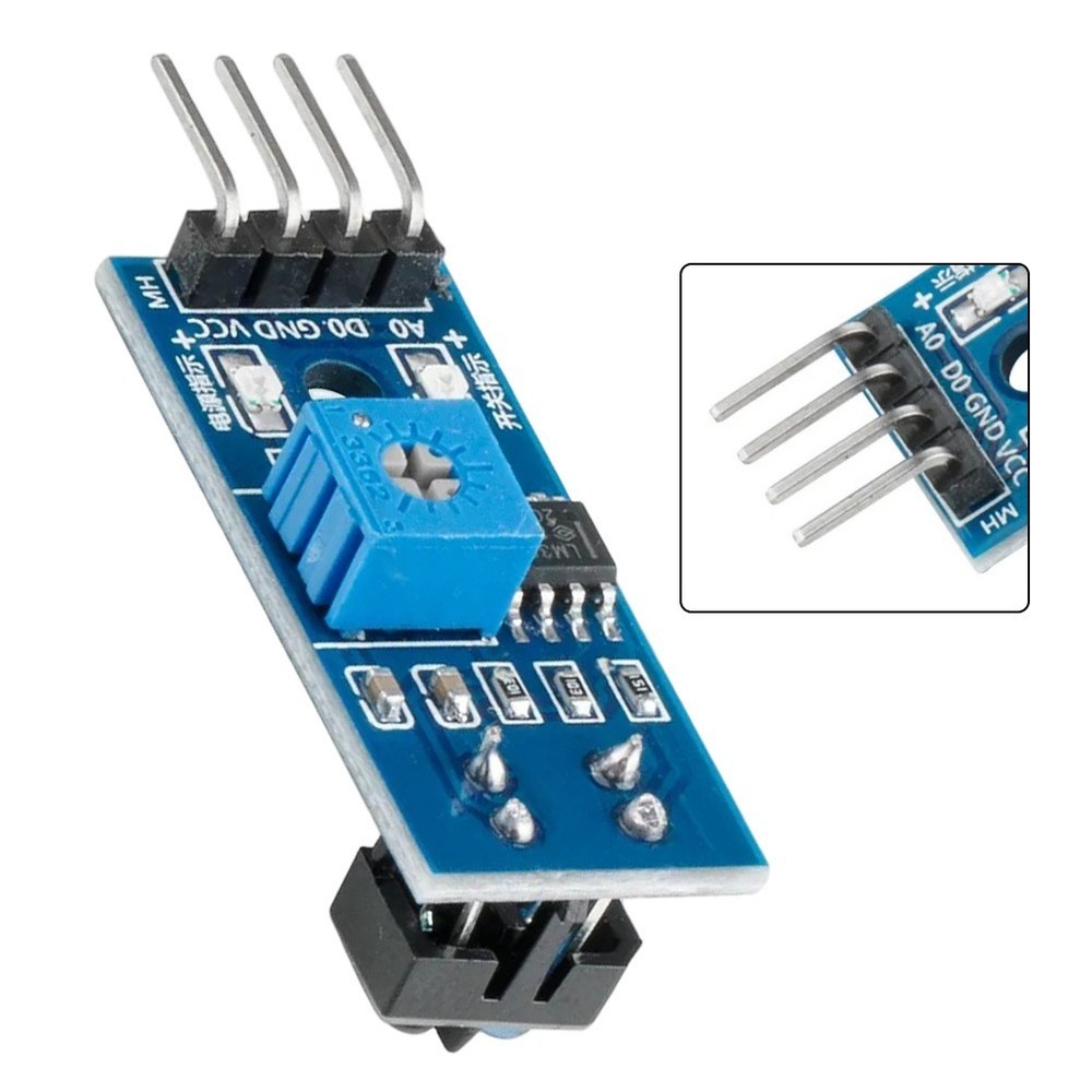 10 pcs TCRT5000 Infrared Sensor Modules with Adjustable Sensitivity for Robots