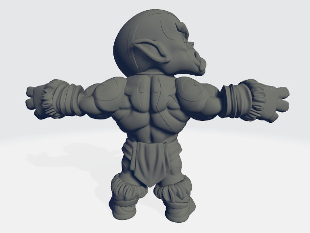 Chibiatures - Dead Orc #2