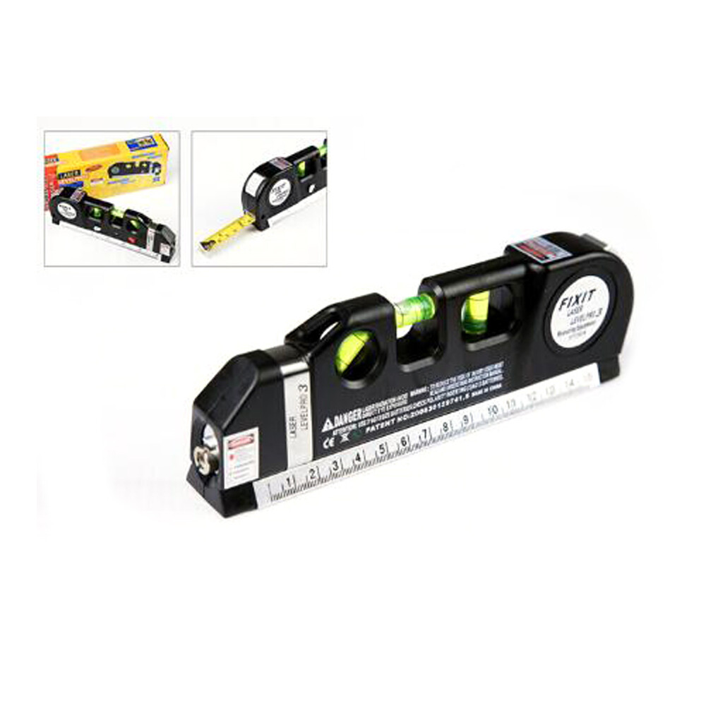 5* Multi Function Cross Line Laser Level Horizontal Ruler Level