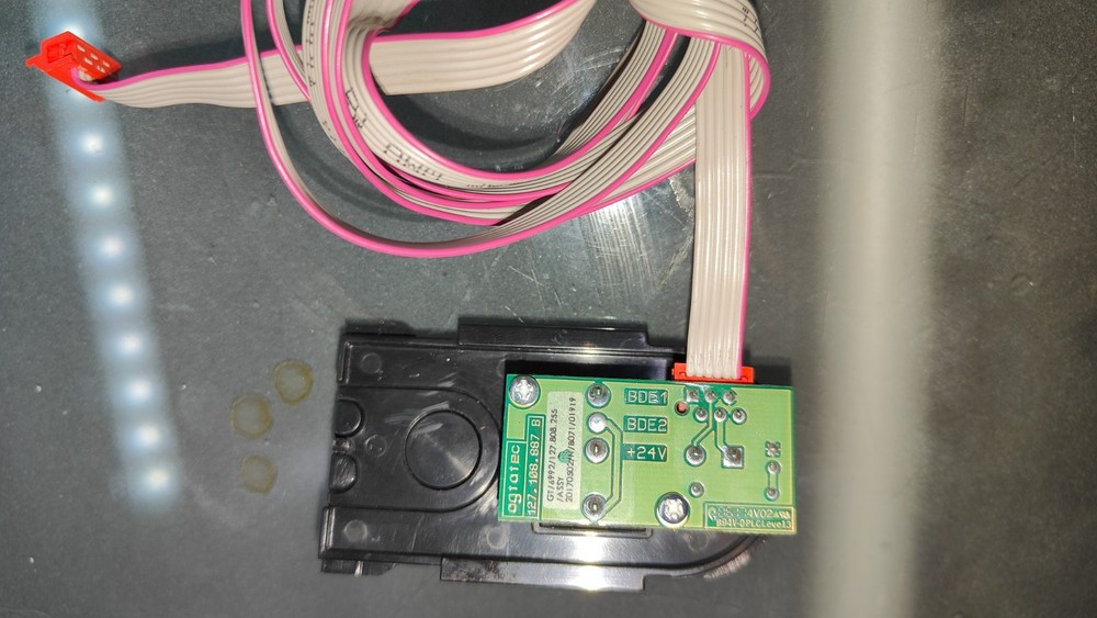 Record/KM ROCKER SWITCH, INSERT, WITH CABLE 4-80-0802