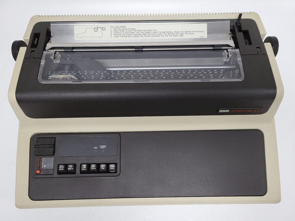 Vintage 1980s Digital DEC LetterPrinter 100 Dot Matrix Printer (Powers On)