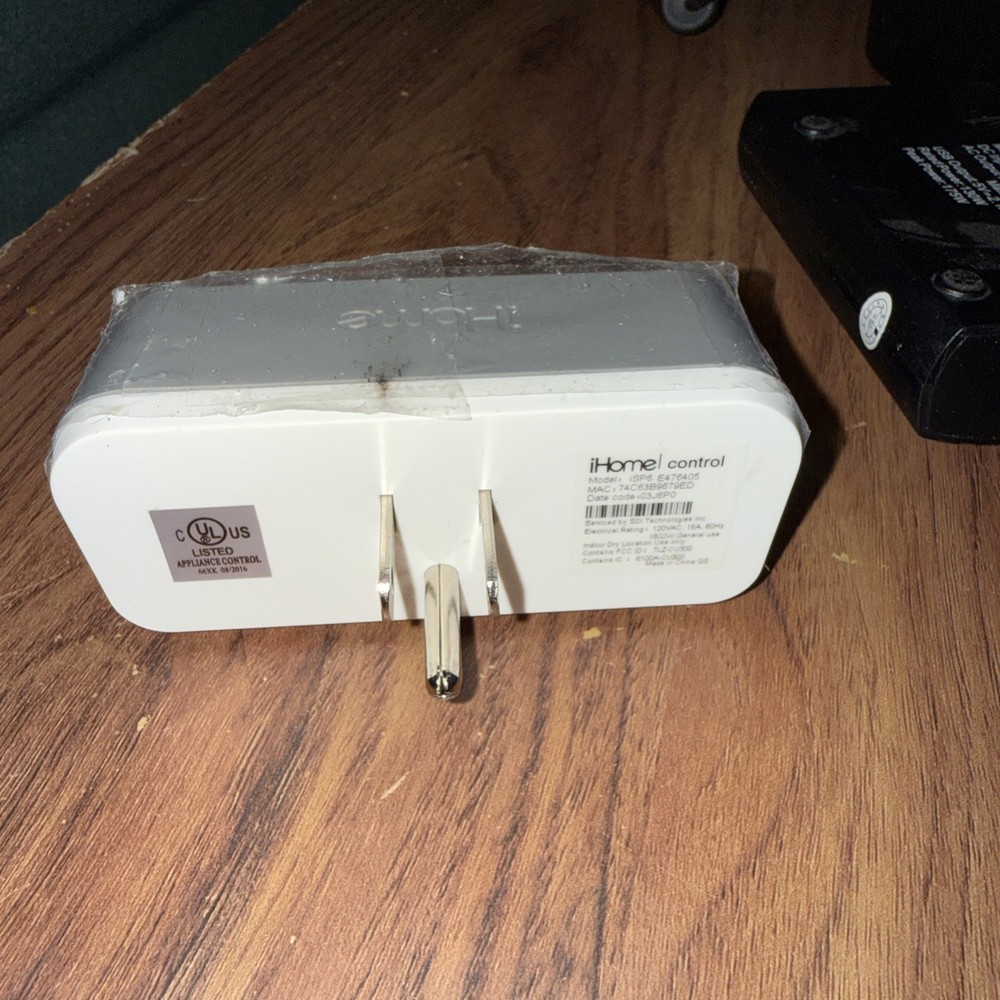 iHome Control Smart Plug Model ISP6X