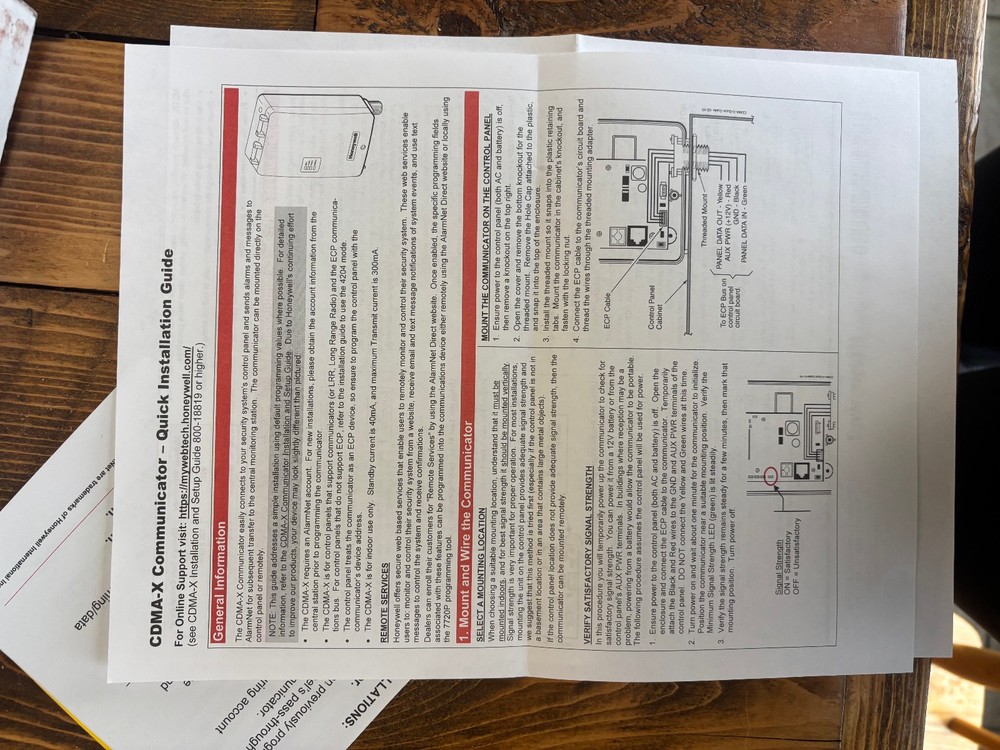 Honeywell CDMA-X Communicator