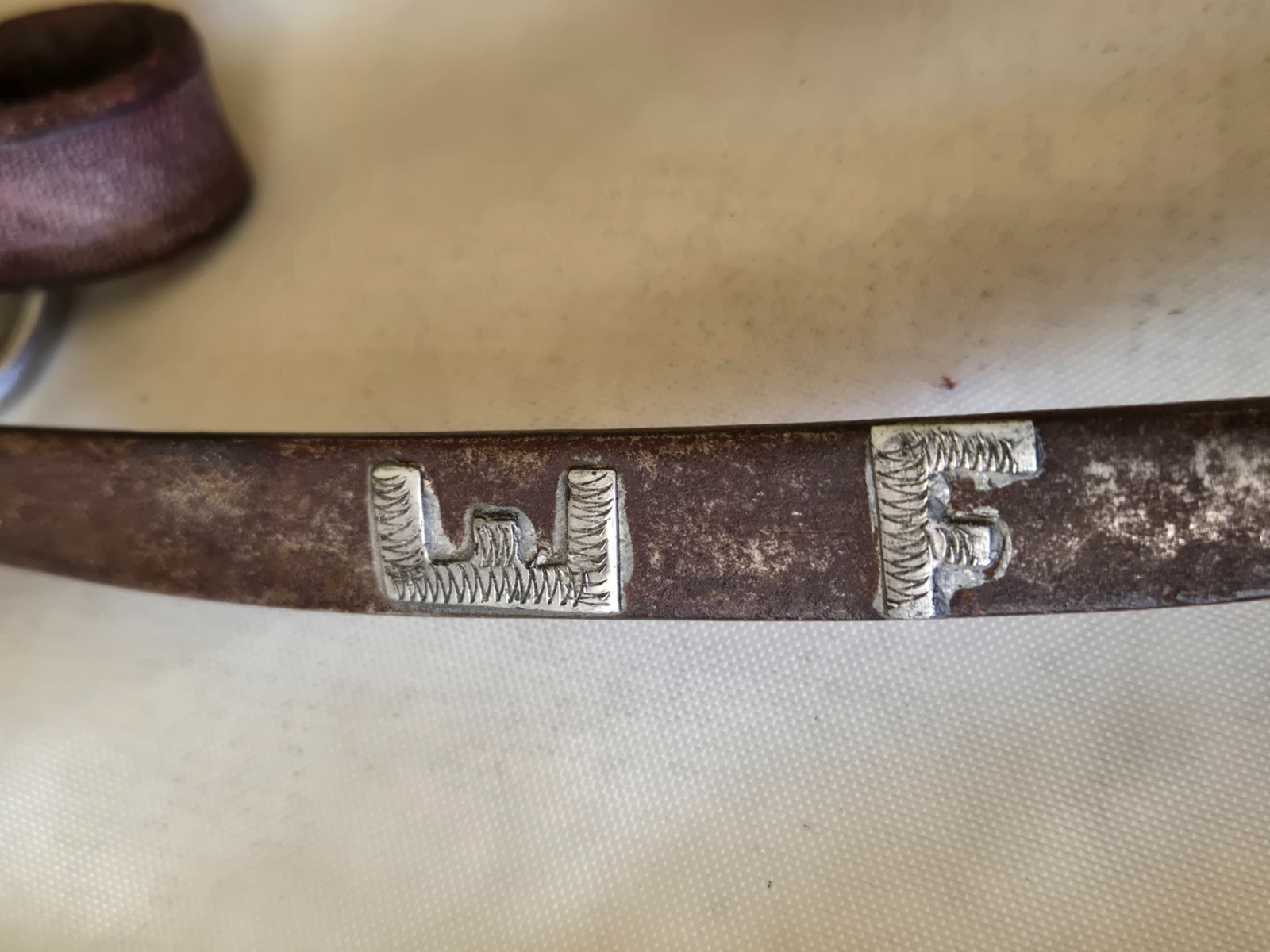 RARE Antique Handmade Working Horse Bit SILVER INLAYS/SILVER COINS