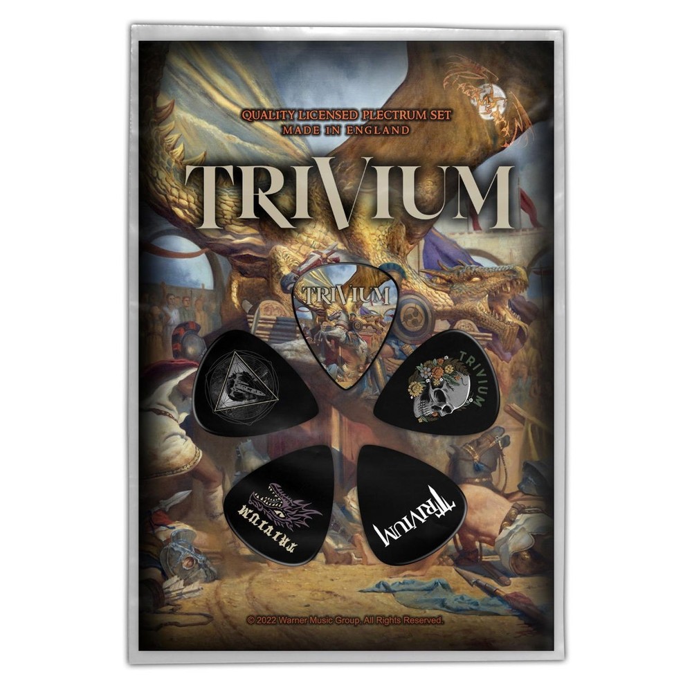 Trivium 5-Pack Guitar Pick Plectrum Packs - OFFICIAL    PP053