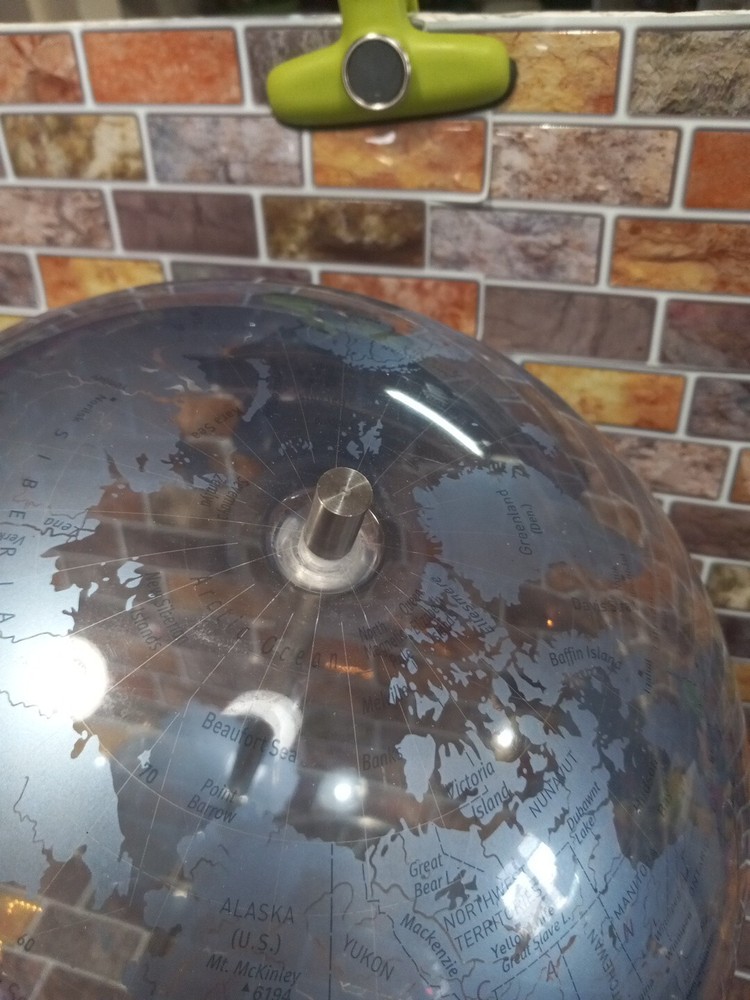 Replogle 12" Simplicity Transparent Ocean Clear Blue Destop Globe