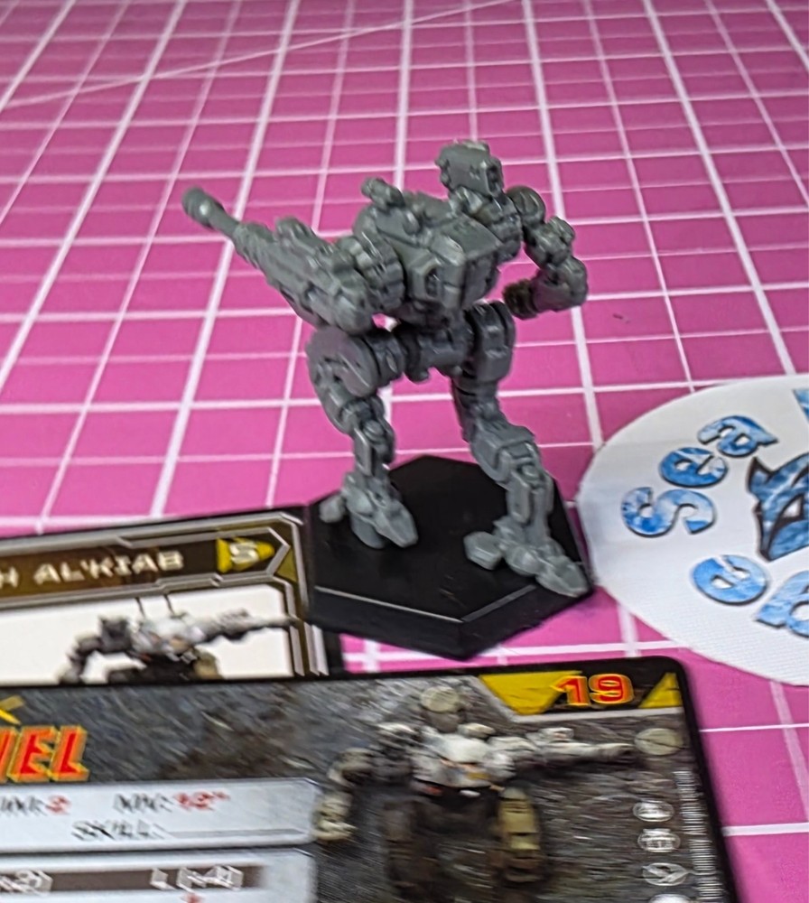 BattleTech Sentinel Mech -- ComStar Command Level II + Cards
