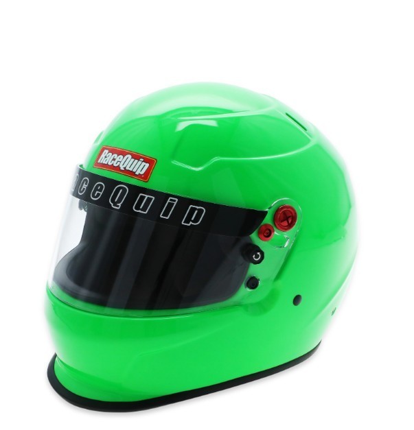 RaceQuip Pro 2025 Helmet Green- Large - Full Face