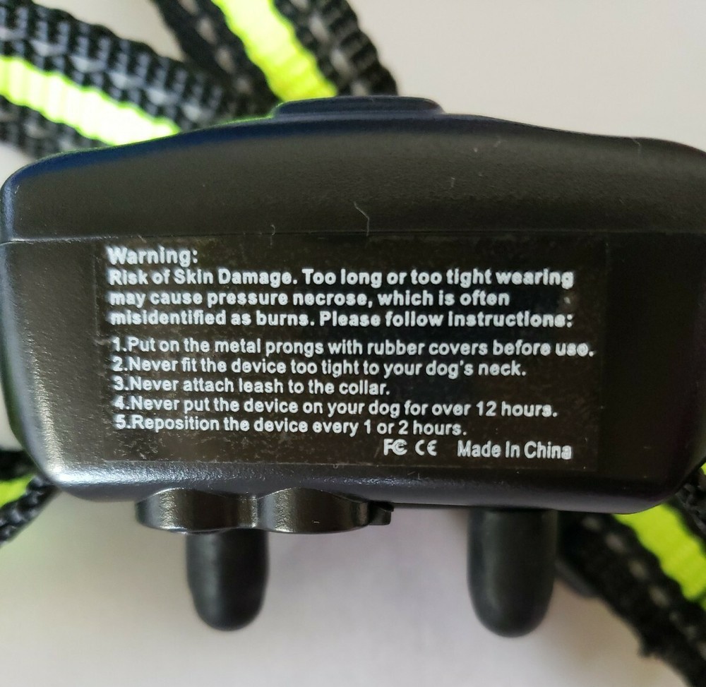 Smart Dog Bark Control Collar. Adj, waterproof IP67, test mode, vibrate/beep