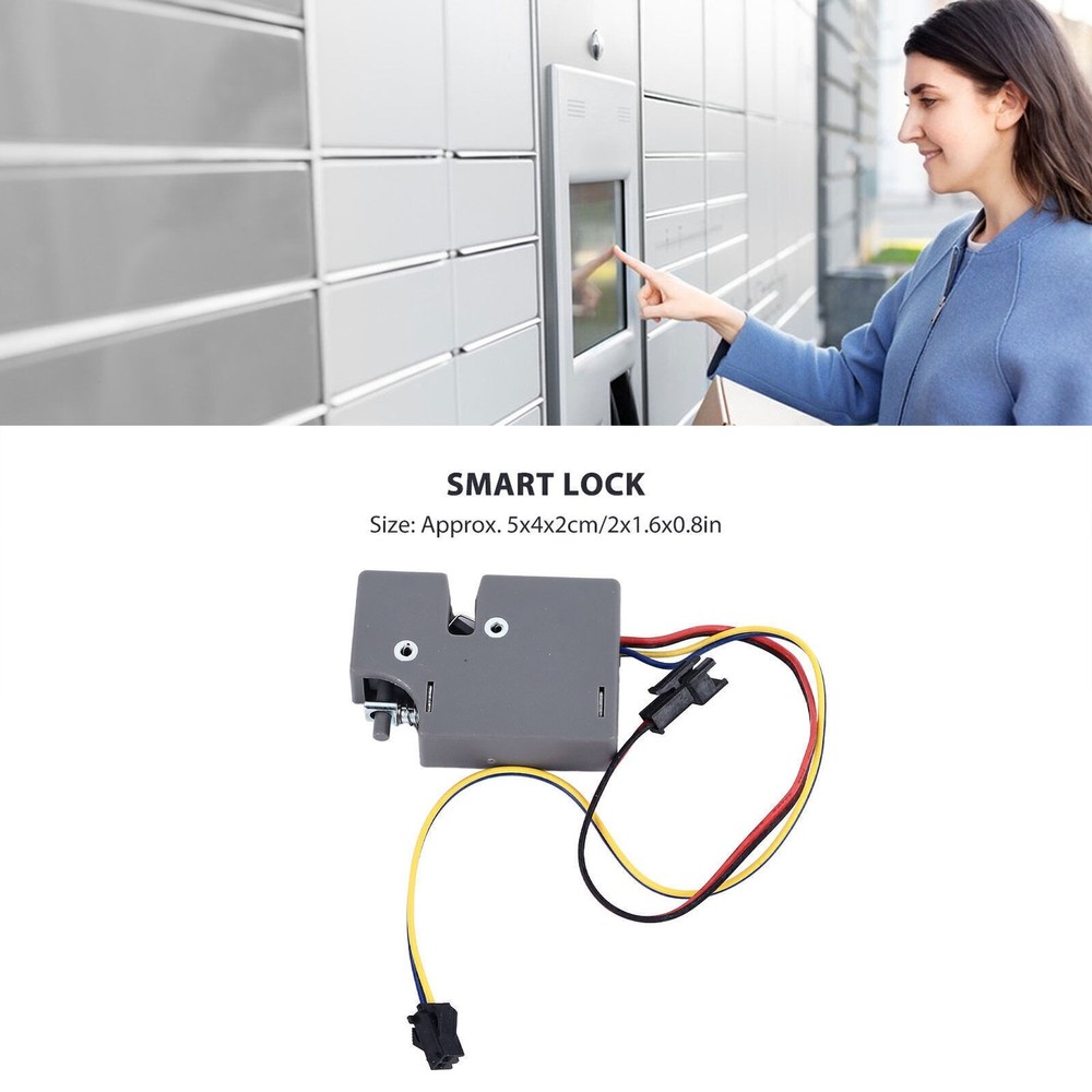 Electric Lock Self Ejecting Versatile Compact Portable Reliable Smart Cabinet