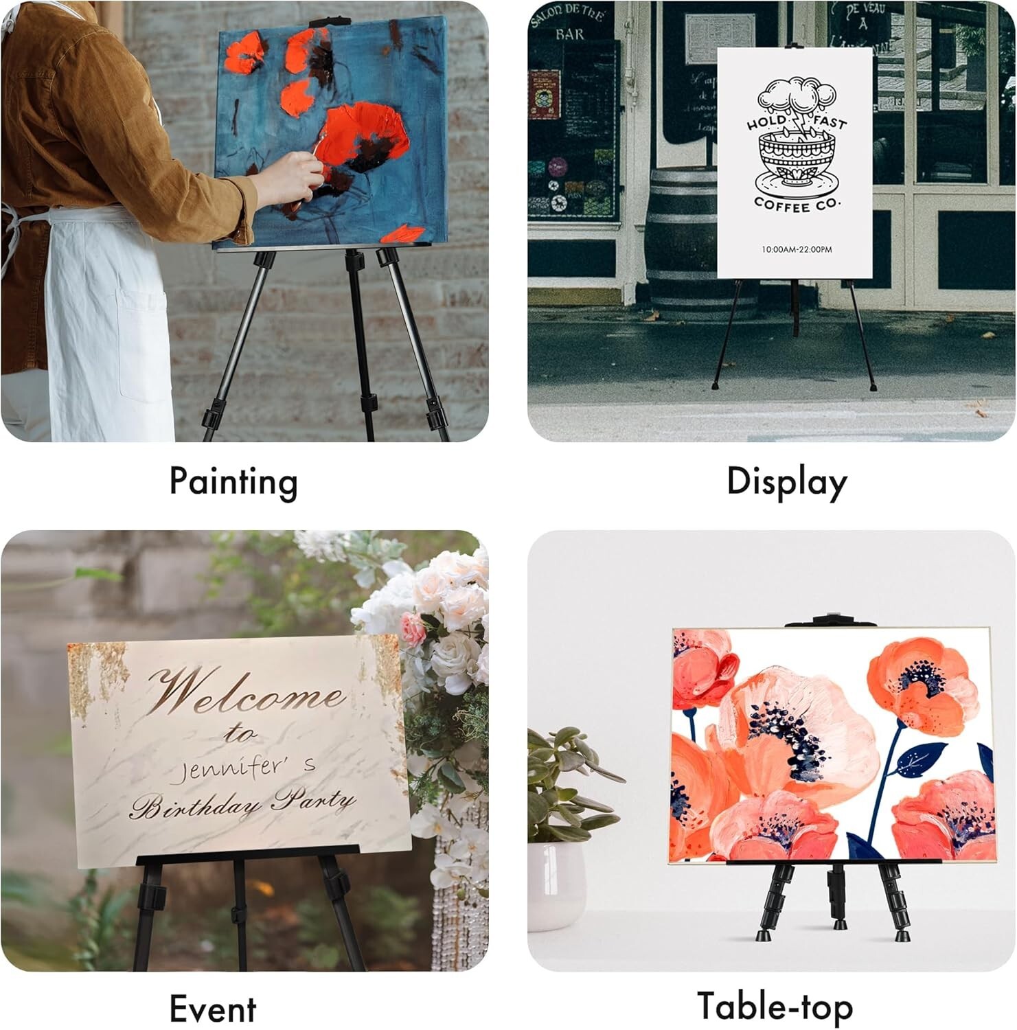 95% NEW (USED) Easel for Painting Clearance at LOW PRICE Various styles