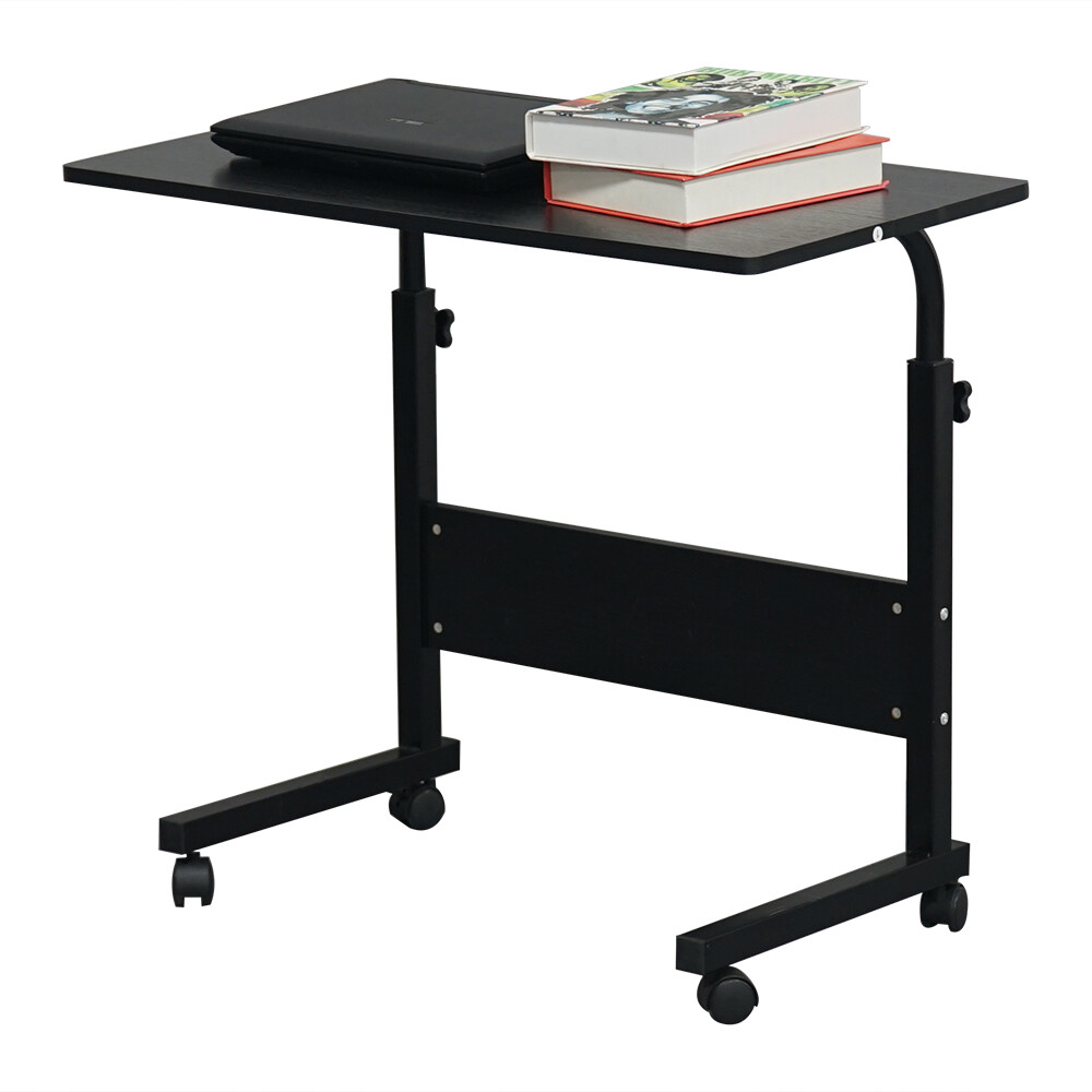 31.5'' Tabletop Black Adjustable Computer Desk, Ergonomic Portable Laptop Table