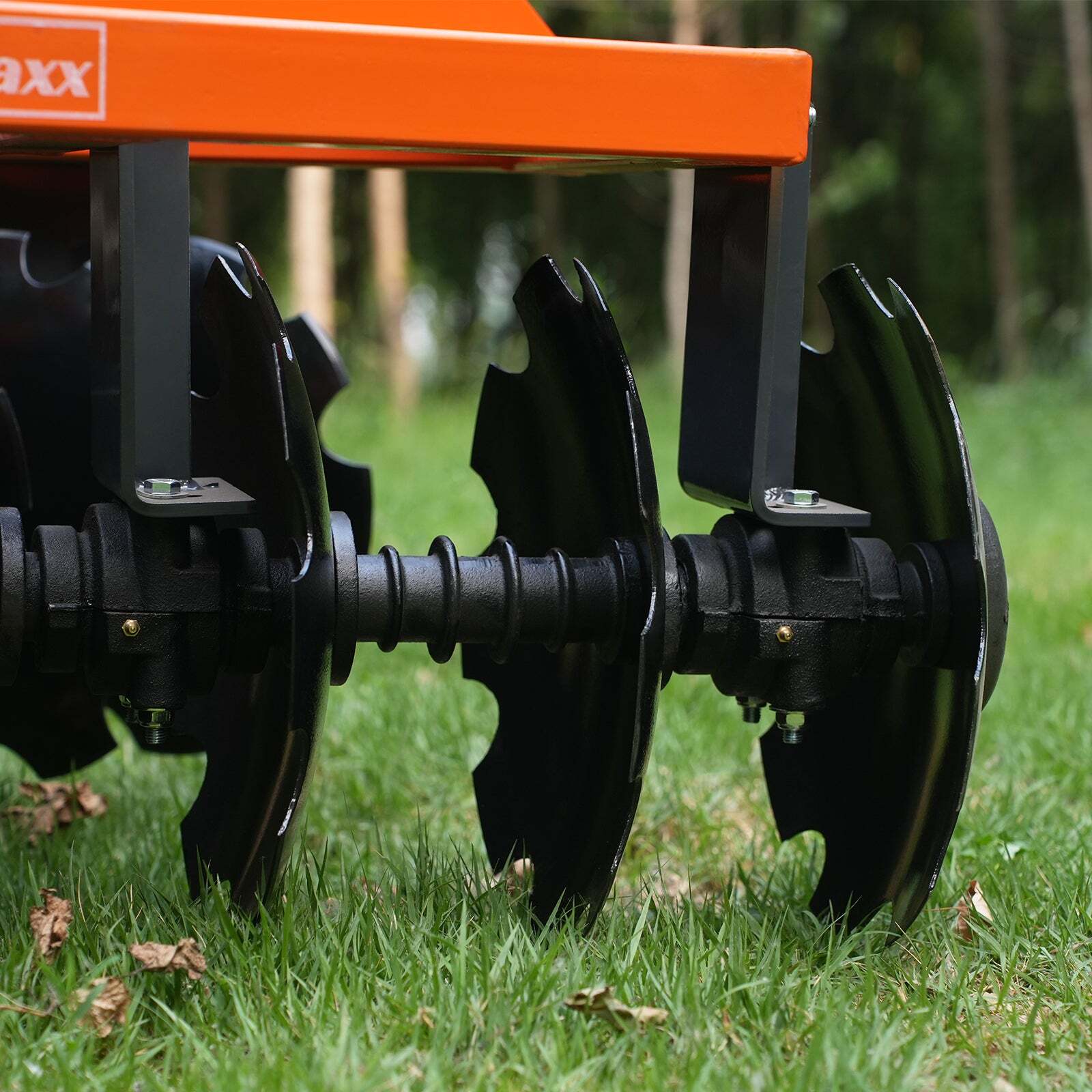 MechMaxx 3 Point Hitch 60" Notched Disc Harrow Plow Tractor Attachments, DH60