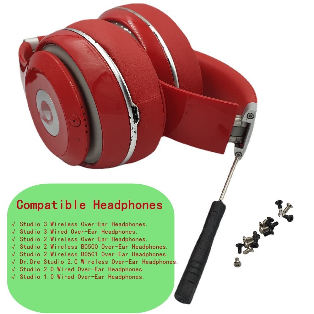 Studio 3 Headband Screws Replacement for Beats Studio 3 Headband Replacement,...