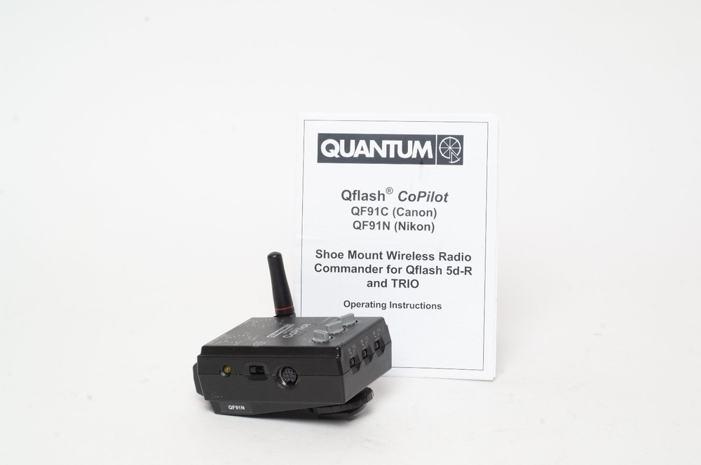 Excellent Quantum CoPilot QF91N Wireless TTL Flash Controller for Nikon Tested