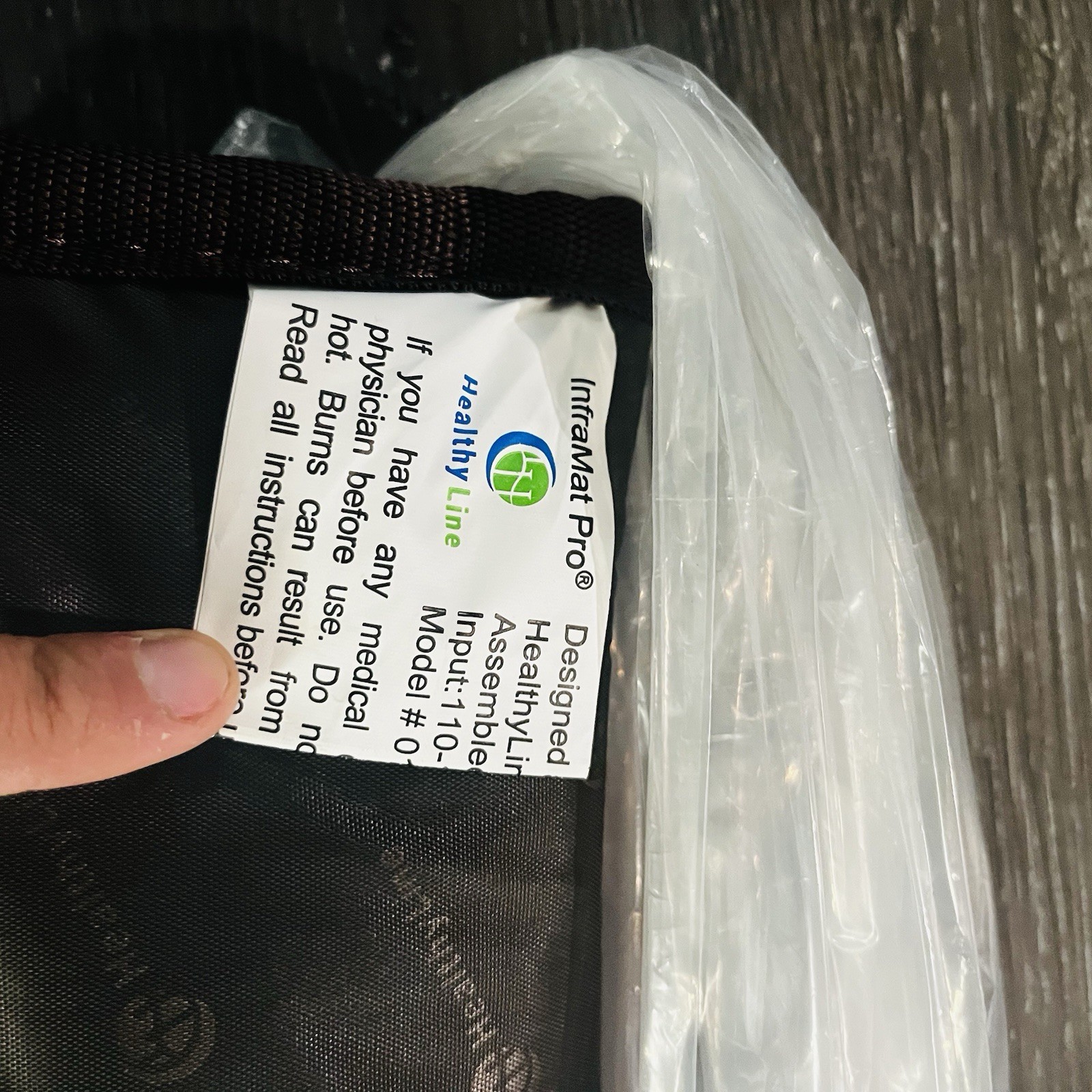 HealthyLine Mesh Electric Pad Far Infrared Heated Therapy Pad for Pain 72x24 NEW