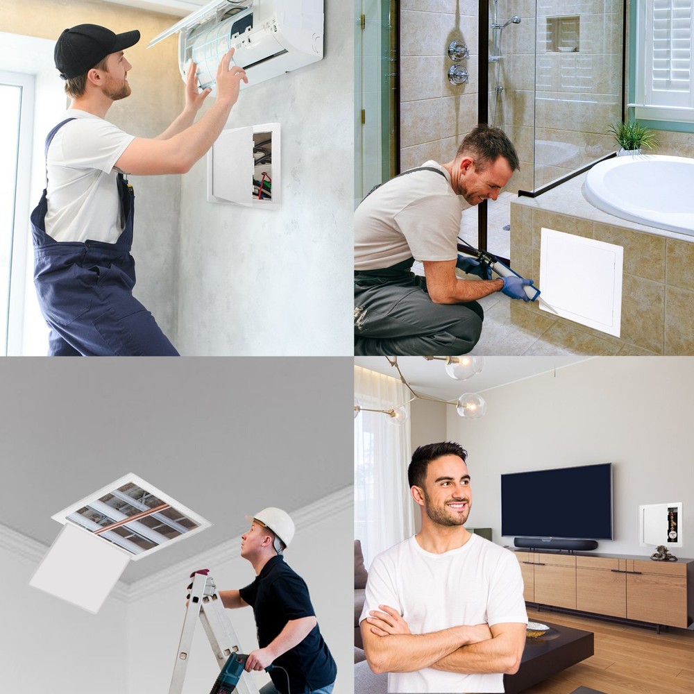 Morvat 8x8 Access Panel with Hinged Door for Drywall & Ceiling