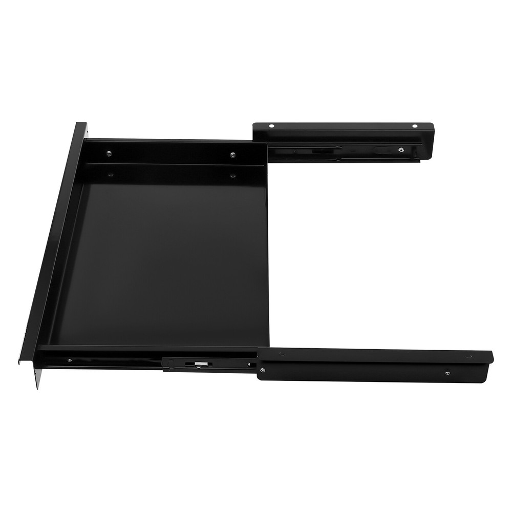 Under Desk Sliding Pull-Out Drawer Organizer for Efficient Workspace Storage
