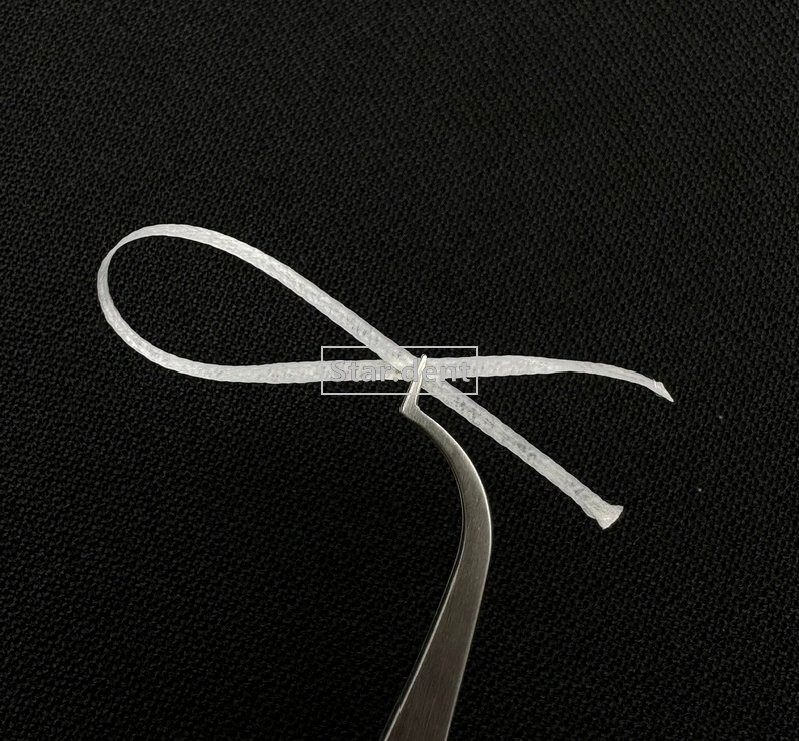 1* Dental Light Cure Bonding Glass Vactrise Flexible Fiber Strip Splint Retainer