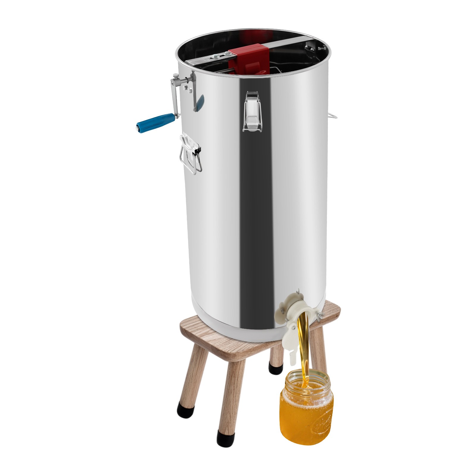 Manual Honey Spinner, Manual Beekeeping Extraction Tool, Honeycomb Spinner