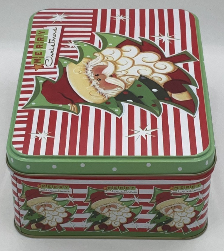 Christmas Cookie Candy Tin