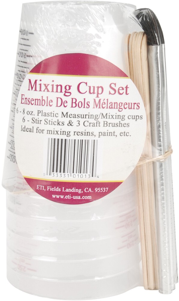 Alumilite Mixing Cup Set 6/Pkg-8oz - 2 Pack