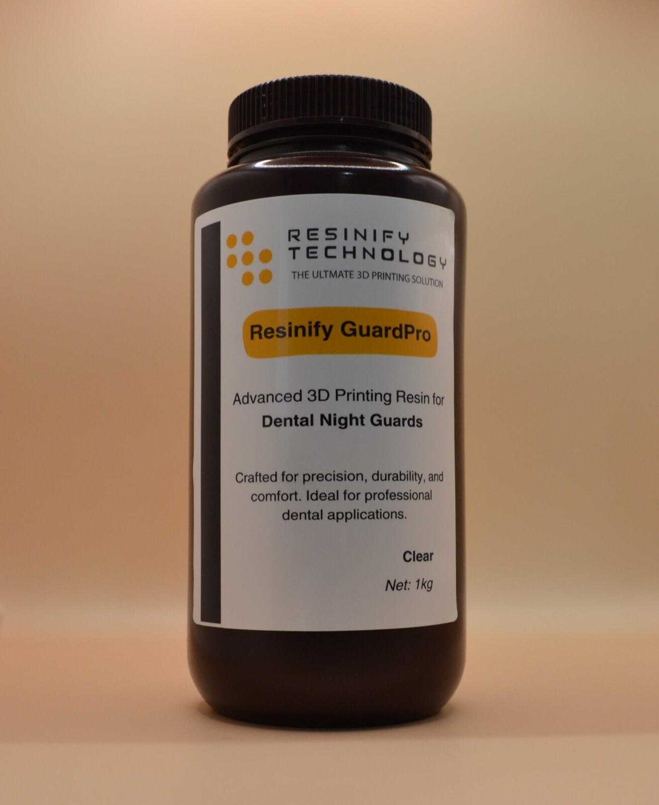 GuardPro Dental Night Guard Resin – Biocompatible, Clear, 3D Printing Splints