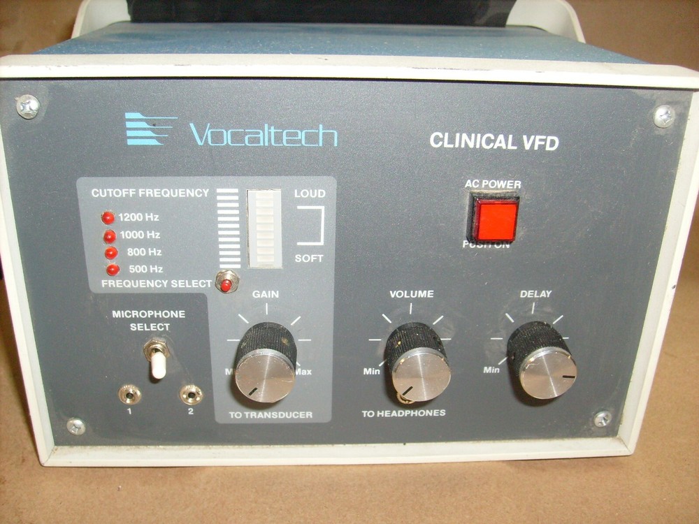 VOCALTECH CLINICAL VFD - FREQUENCY RANGE , UNTESTED