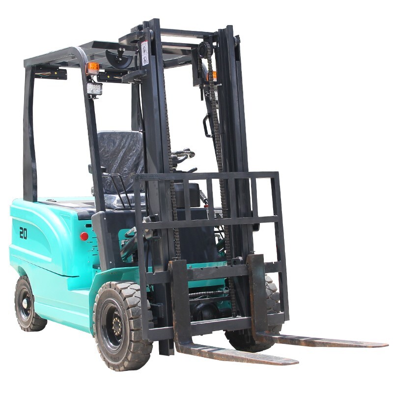 New 2024 2 Ton Rated Capacity Electric Forklift Lifter Lift Truck Two-stage mast