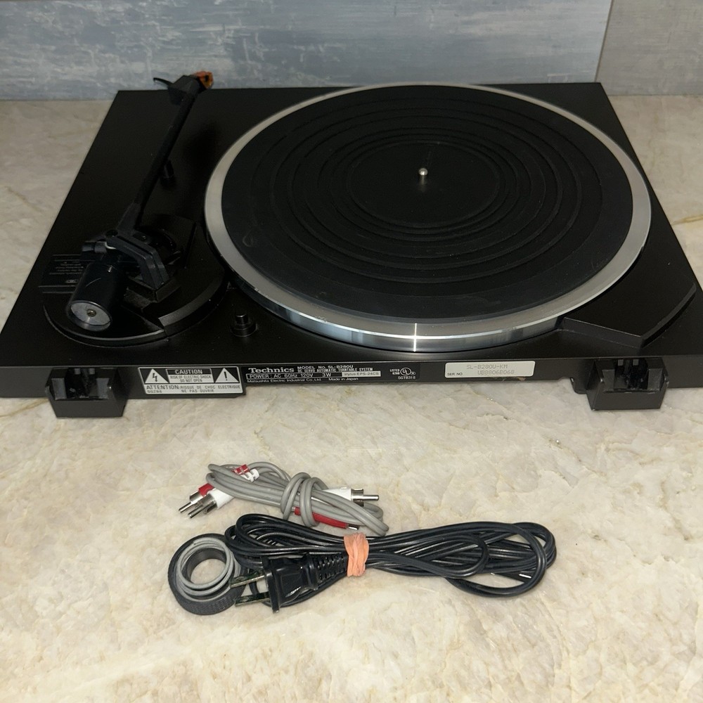 Vintage TECHNICS SL-B280U Automatic Turntable System Working Missing Parts