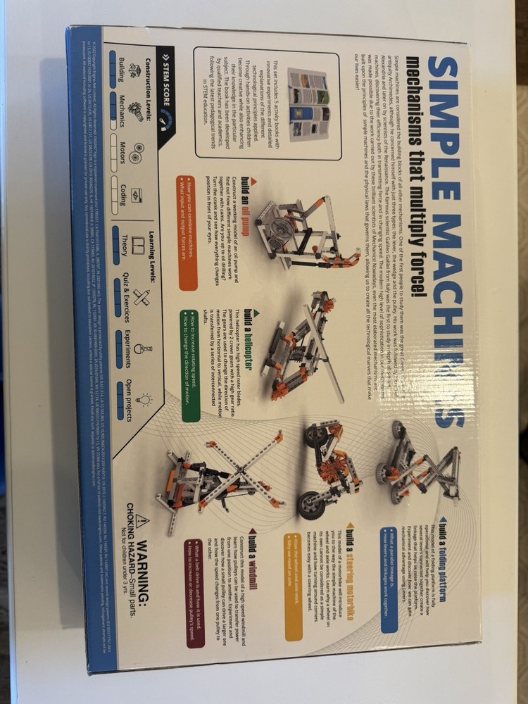 Discovering Stem Simple Machines