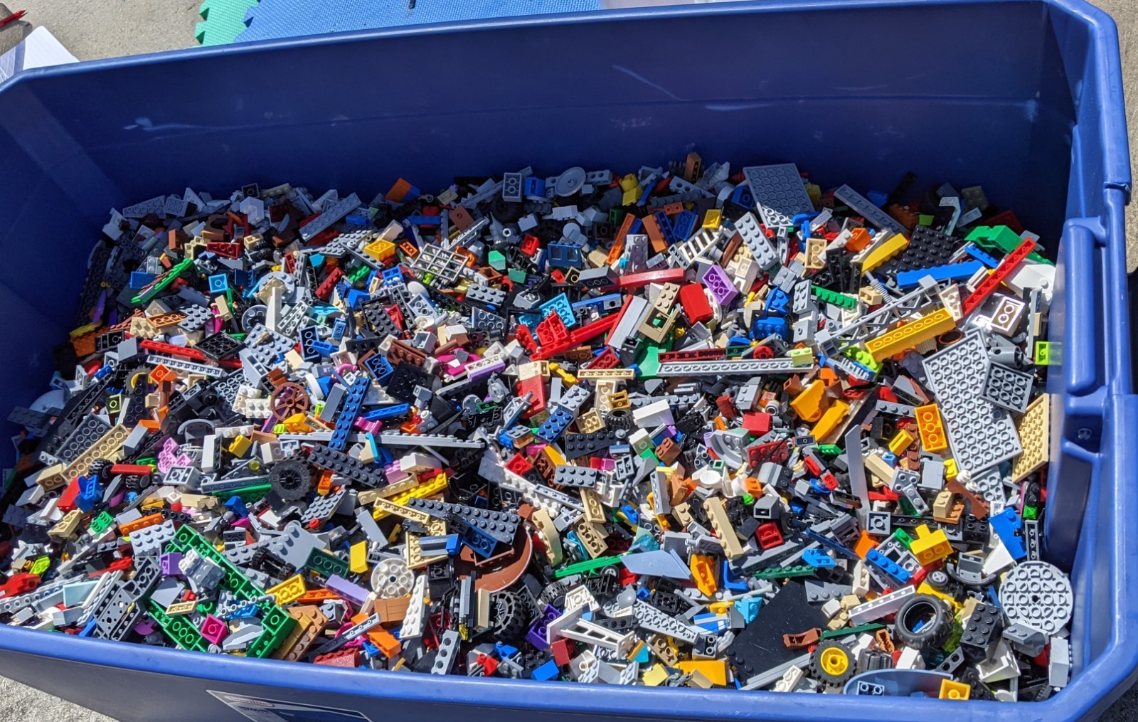 Lego Lot 10 Pounds lbs Random Mixed Pieces Bulk Clean
