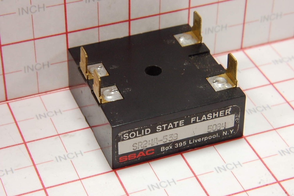 SSAC - SR24A-539 - Solid State Flasher. Timer Module, New.