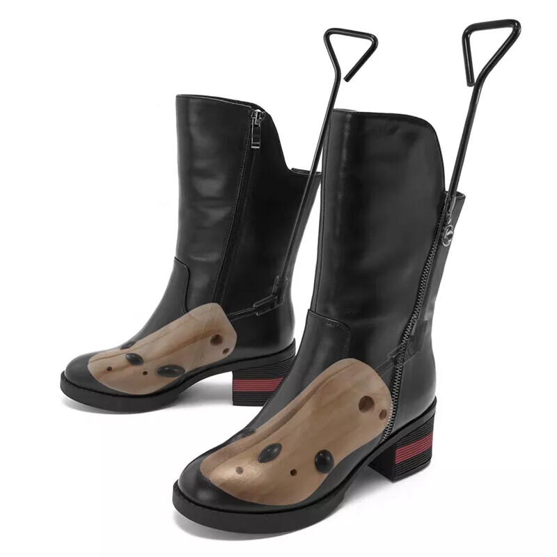 2PCS Wooden Boot Stretcher Adjustable Shoe Shaper Widener Expander for Men Women