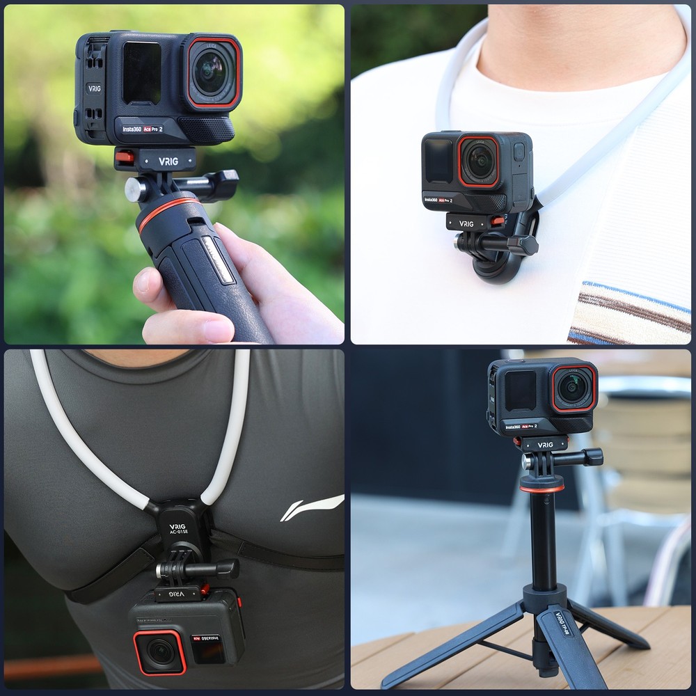 Lightweight Quick Release Mount VRIG Magnetic Camera 2-Prong Camera Mount Base