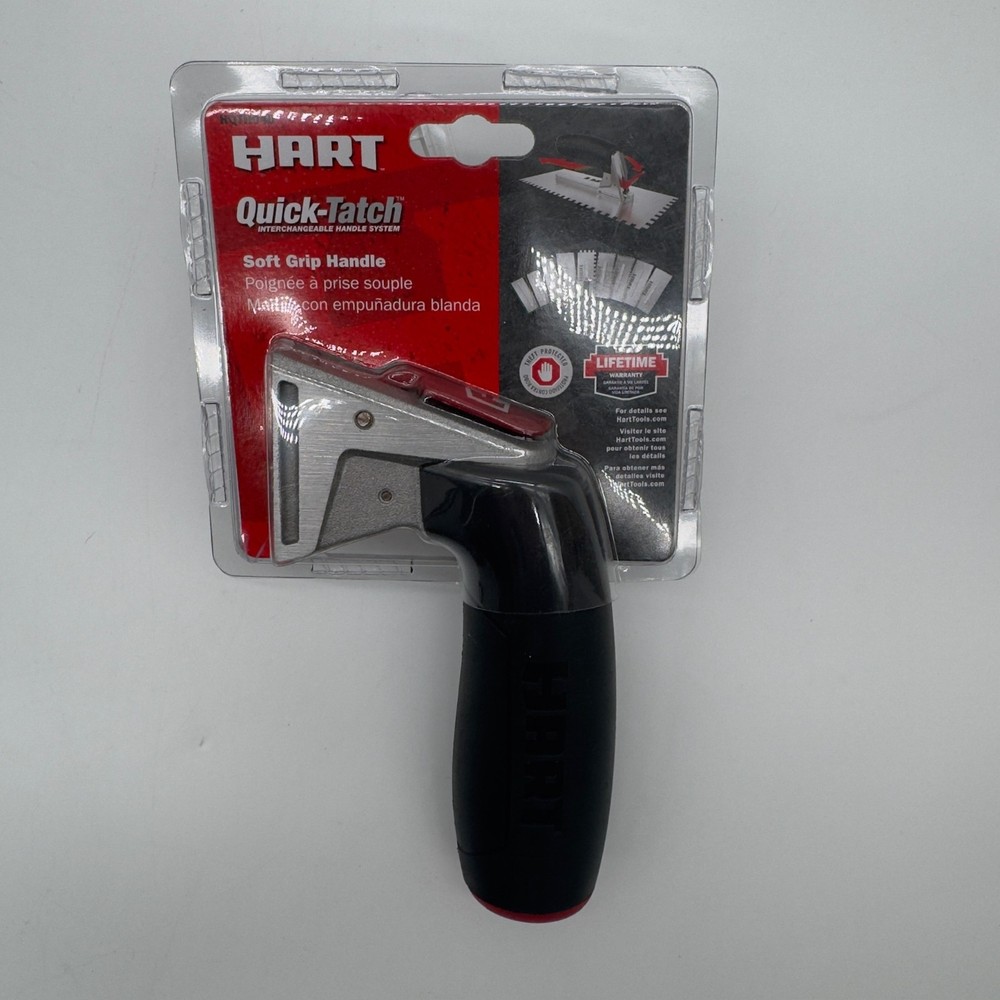 HART Quick-Tatch Handle Soft Grip Interchangeable Tool System NEW