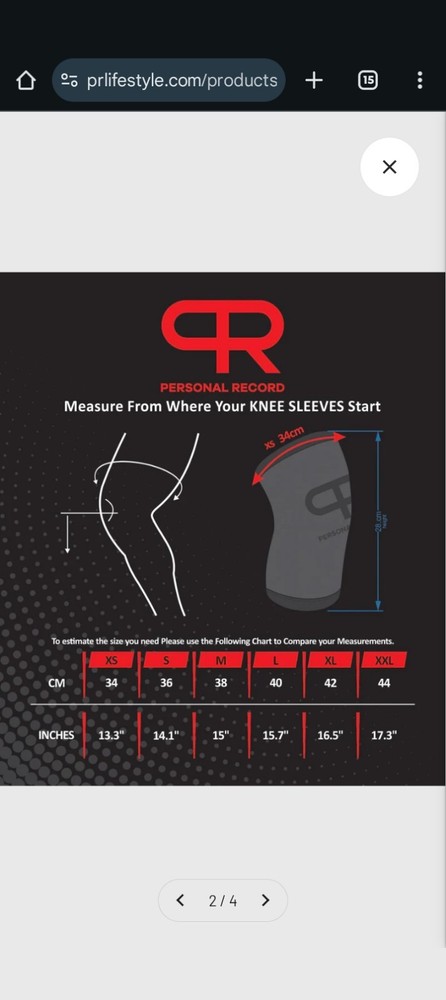 Weight Training Knee Support