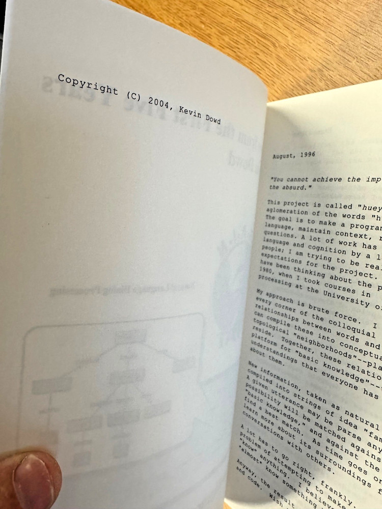 Brainhat Natural Language Processing Notes, First Five Years