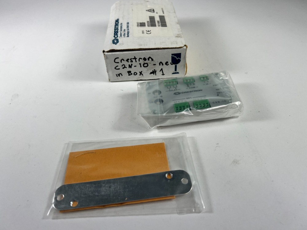 Crestron C2N-10 Keypad – New with Bracket – Unit #1