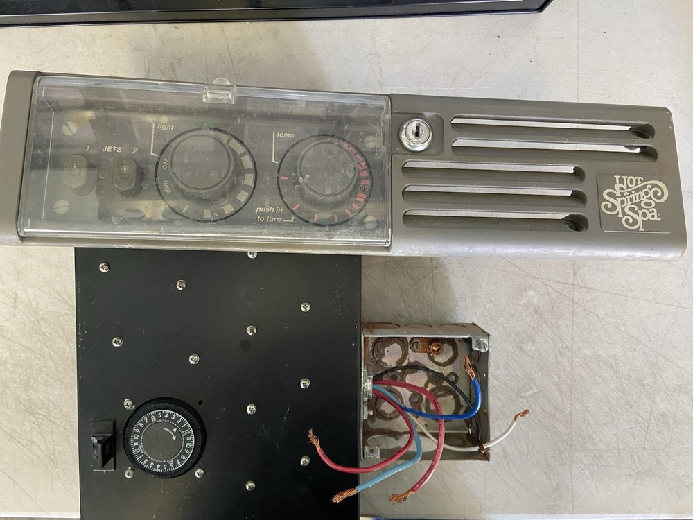 1989 Hot Spring Grandee Control Panel And Control Box