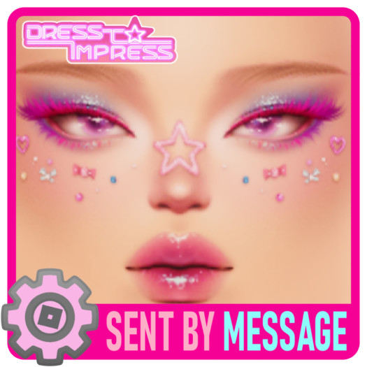 Dress To Impress Toy Code Bubblegum Gal Doll DLC Only Sent Fast Via Ebay Message