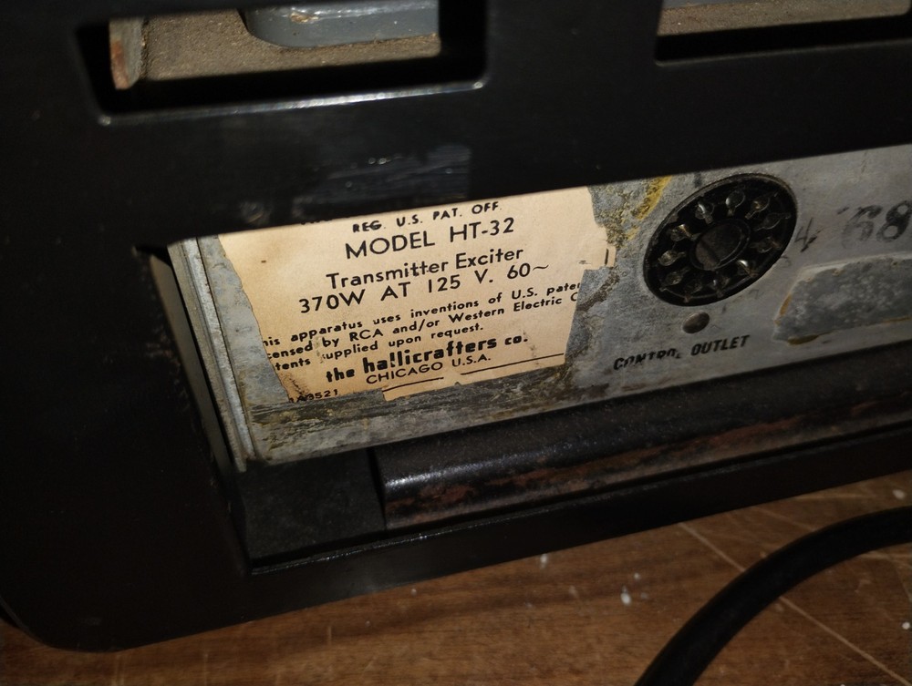 Hallicrafters Ht-32 Ham Transmitter