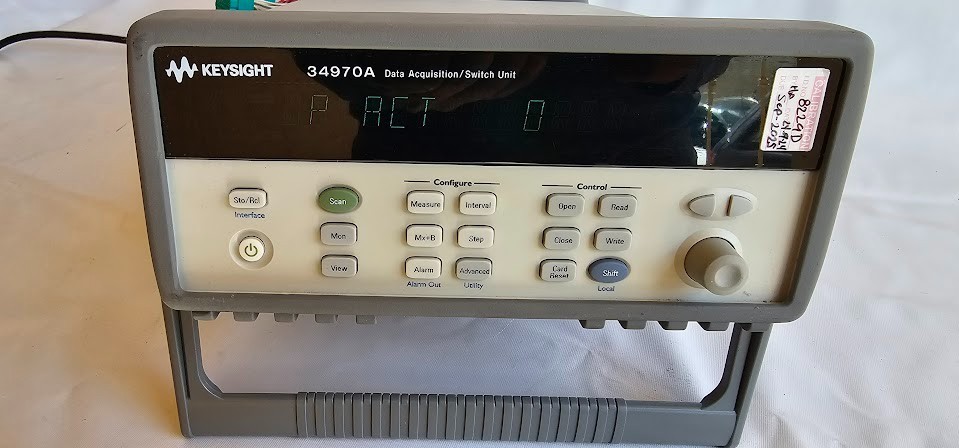 Keysight 34970A Data Acquisition Switch Unit w/ 34901A & 34903A Modules